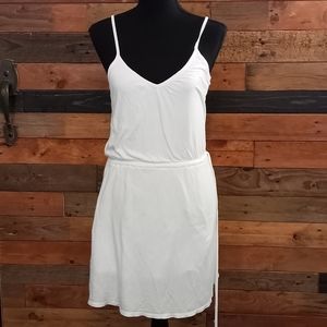 EUC Banana Republic white dress - Small